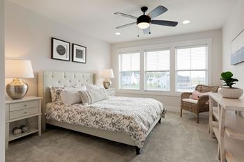 Spacious bedrooms