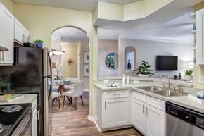 Duluth apartment for rent - Spacious kitchen at Grande Club apartments in Duluth, GA 30096, near Lawrenceville.