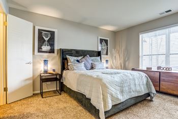Premium carpeting in bedrooms