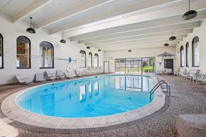 Denver apartment for rent - Indoor heated swimming pool at Trailgrove Apartments in Southeast Denver offering year-round recreation for residents.