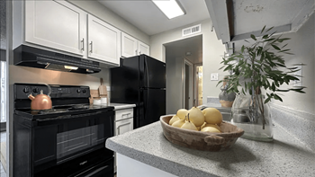Platinum collection all classic features plus: sleek plank flooring, resurfaced countertops, upgraded cabinetry and hardware, black kitchen appliances, updated led lighting, contemporary wall paint, and more!