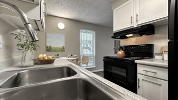 Platinum collection all classic features plus: sleek plank flooring, resurfaced countertops, upgraded cabinetry and hardware, black kitchen appliances, updated led lighting, contemporary wall paint, and more!