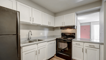 Platinum collection all classic features plus: sleek plank flooring, resurfaced countertops, upgraded cabinetry and hardware, black kitchen appliances, updated led lighting, contemporary wall paint, and more!