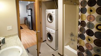In-unit washer and dryer