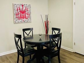 Evansville apartment for rent - dining area at Abbey Court Apartments