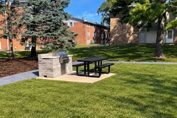 Bbq grill and picnic area