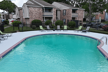 Sparkling swimming pool
