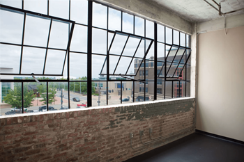 Exposed brick (select units)