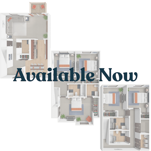 Floor plan for 5 beds, 3.5 baths, 507 sqft