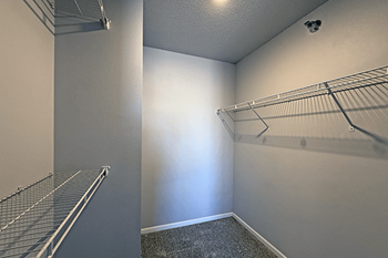 Large walk-in closets *