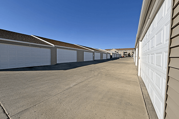 Private two car garages