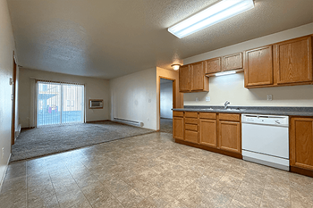 Open concept kitchen layouts