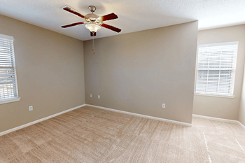 Cozy plush carpeting