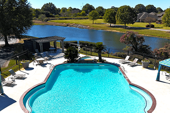Two resort-style swimming pools