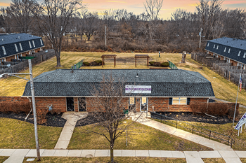 Semi-private patios