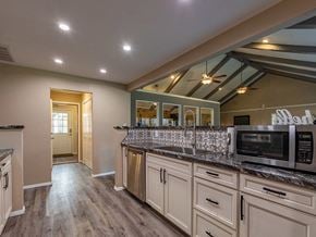 Wichita Falls apartment for rent - kitchen are at clubhouse at camelot apartments