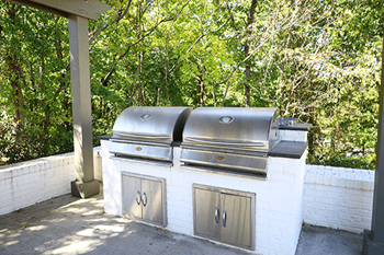 Stainless steel grill stations