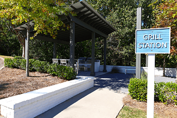 Outdoor pavilions with shade arbors