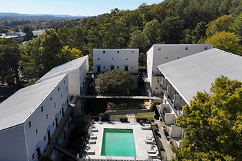 Two resort-style swimming pools