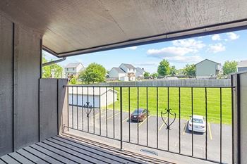 Patio or balcony in select homes