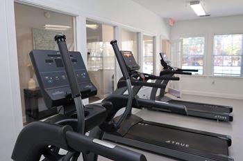 Modern fitness center