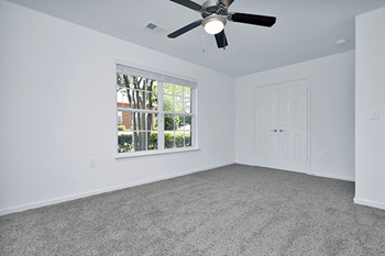 Plush carpeting