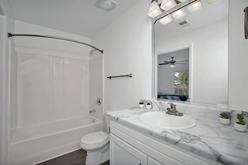 Granite-inspired countertops