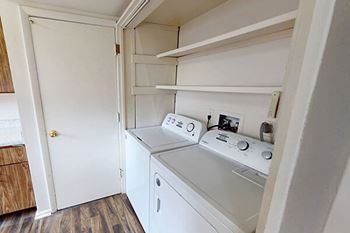 Washer and dryer connections