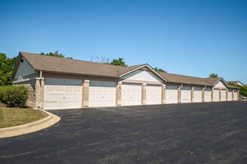 Garage parking at reserve at eagle ridge apartments in waukegan, il