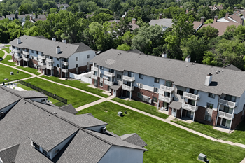 Patio/balcony in select apartments
