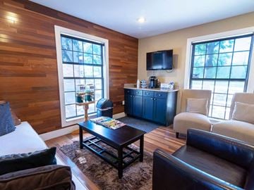 Kentwood apartment for rent - a living room with a couch and a coffee table