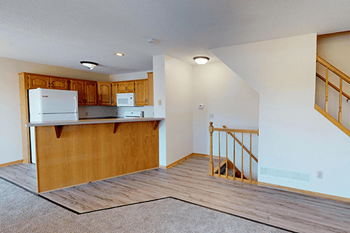 Open concept floorplan