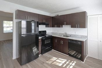 Spacious kitchens