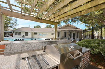 Outdoor grilling stations