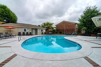 Sparkling swimming pool