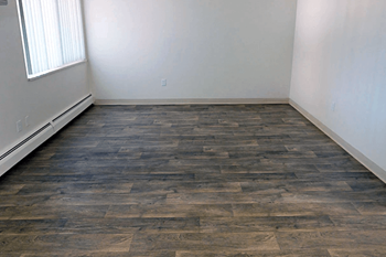 Premium hardwood-style flooring