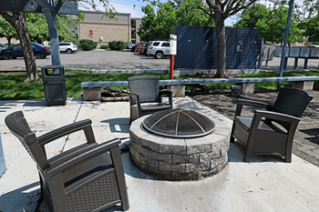 Cozy fire pit