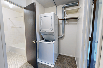 Washer and dryer in home