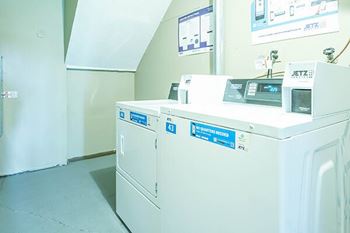 In-building laundry facility