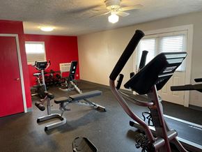 Clarksville apartment for rent - our gym has a lot of equipment for everyone to use