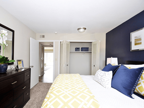 Grand Rapids apartment for rent - bedroom at lamberton lake with large closet 