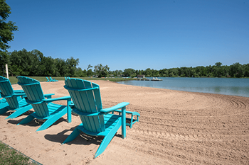 Large beach lounge