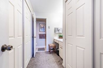 Spacious closets and wardrobes (in select homes)