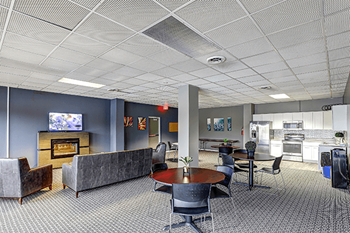 Resident-only lounge