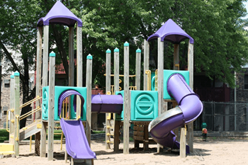 Vibrant playground