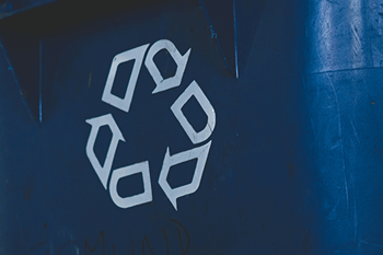 Complementary recycling bins