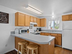 Gunnison apartment for rent - kitchen area in mountaineer village apartments