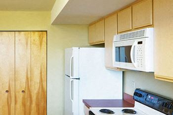 Microwave in select apartment homes