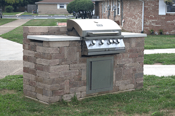 Picnic and grilling  area