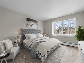 Cedar Rapids apartment for rent - Model Bedroom in apartment